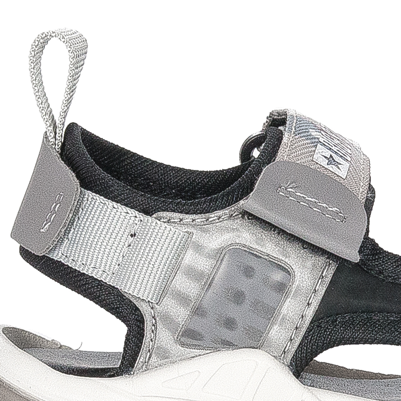 Big Star Children's boys' sandals with Velcro Gray