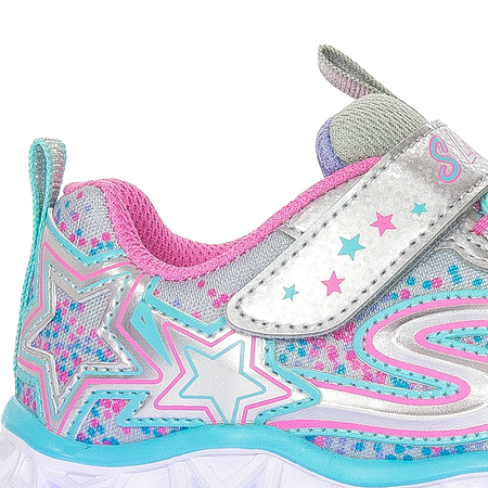 Sneakersy Skechers 10920L SMLT Galaxy Lights Silver/Multi