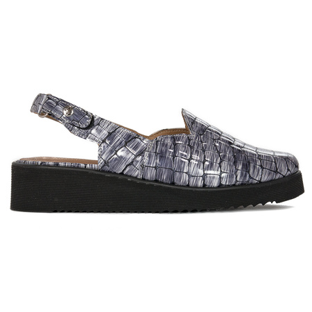 Maciejka Women's leather shoes Grey