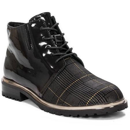 Black Artiker insulated boots for women