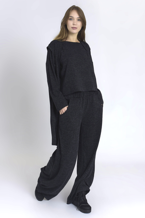 Maciejka Women's knitted smock Emma Graphite