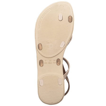Ipanema Fashion Sand VIII Fem Pink Metallic Burgundy Slides
