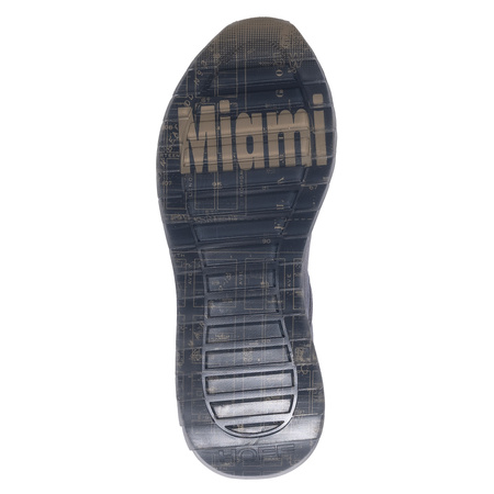 Hoff Sneakersy Skórzane Welurowe Półbuty Niebiesko-Szare HOFF22502003CITY