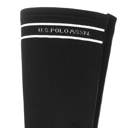 U.S.Polo Assn. Black women's boots with a flexible uppers to the knees