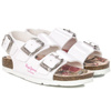 Sandały Pepe Jeans PGS90171 800 White Bio Basic Bukles Kids