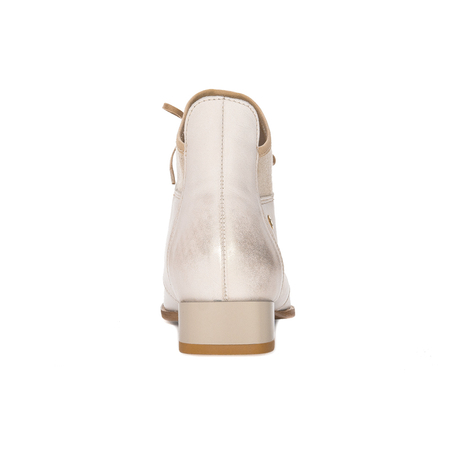 Maciejka Light Beige Lace-up Boots