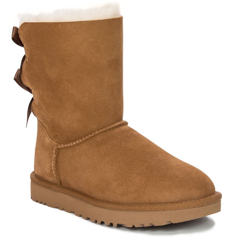 UGG W BAILEY BOW II CHESTNUT 1016225 CHE