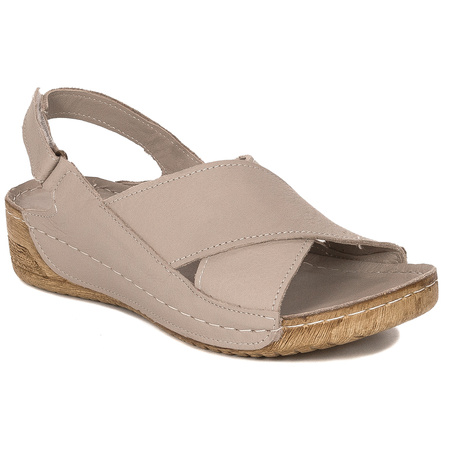 T.Sokolski Women's Light Grey Sandals
