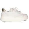 Maciejka Leather Platform Sneakers Lace-Up White 06191-11/00-8