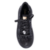 Maciejka Leather Platform Sneakers Jeweled Detail Black 6191W-02/00-8
