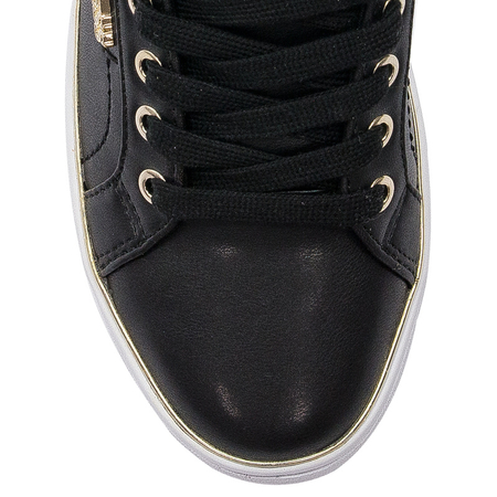 Sneakersy Guess FL7BKI SMA12 BECKIE BLACK Czarne