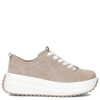 Filippo Suede Leather Platform 5 Cm Lace-Up Sneakers Beige DP6795-26-BE