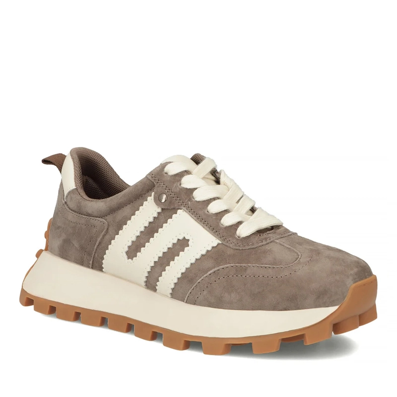 Filippo Women's Beige Leather Shoes DP6743-26-TP