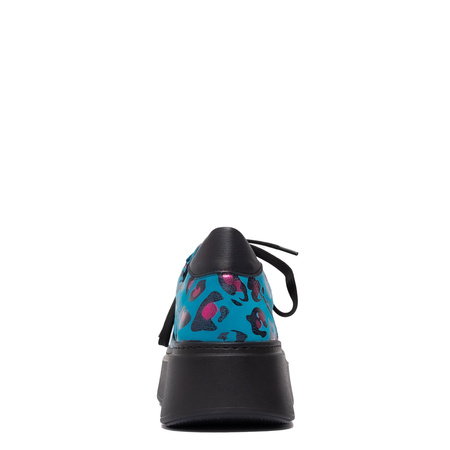 Maciejka Women's Leather Sneakers Blue