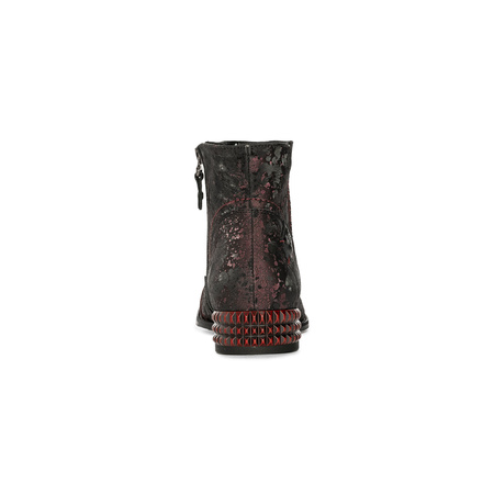 Maciejka Women's Boots Burgundy and Black