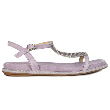 Alma En Pena Violet Sandals