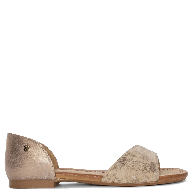 Maciejka Women's Leather Sandals Beige