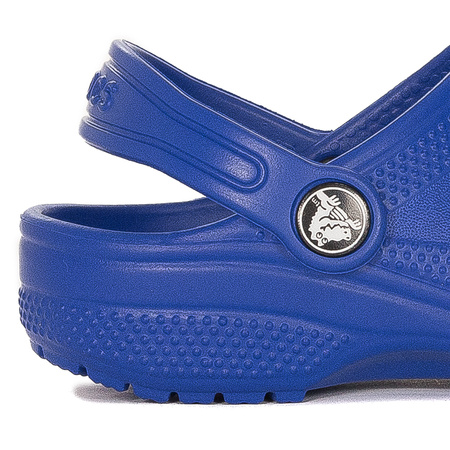 Crocs Klapki dziecięce Classic Clog Blue Bolt niebieskie