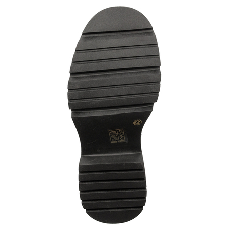S.Barski Women's  Boots Black Lacquered