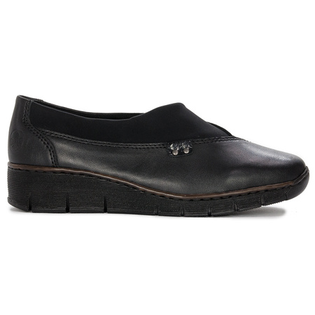 Rieker 53763-00 Schwarz Black Low Shoes