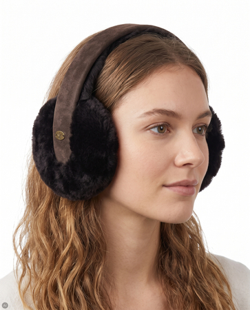 EMU Australia Angahook Earmuffs Chocolate W9403-CHOC