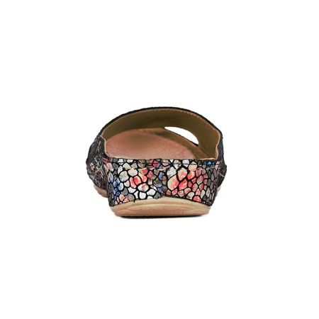Maciejka Klapki Damskie Skórzane Multikolor 02628-44/00-1