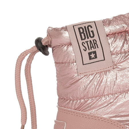 Big Star Śniegowce dziecięce dziewczęce Pink różowe