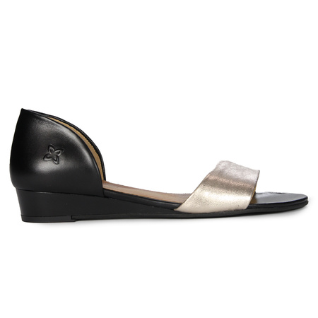 Maciejka 01971-67/00-5 Women Black Gold Sandals