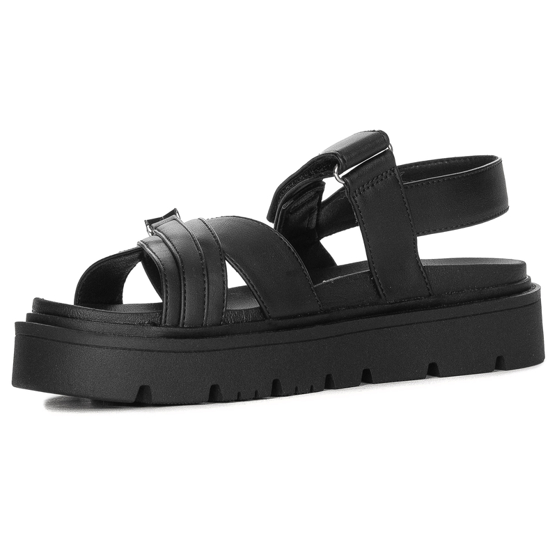 Calvin Klein Jeans Sandały Damskie Czarne