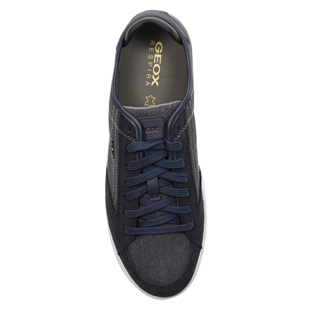 GEOX Sneakersy męskie U Walee A Navy granatowe