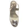 Sca'viola Women's Sandals On A High Heel Gold S-97