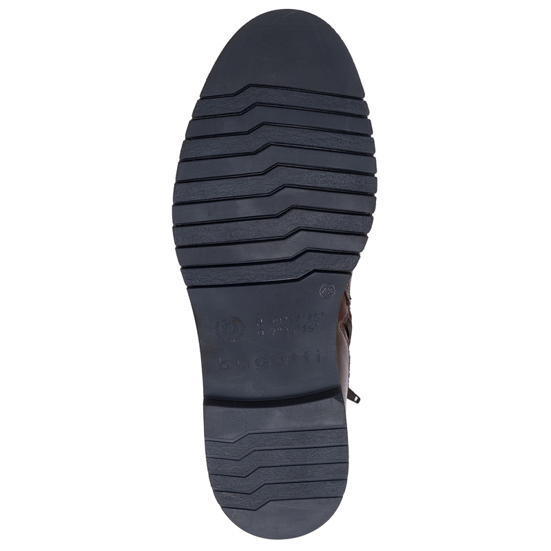 Bugatti Men's Lace-Up Ankle Boots Cognac
