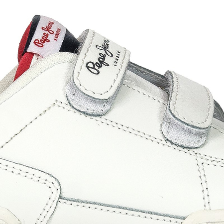 Pepe Jeans PBS30488 800 White White Sneakers 