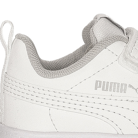 Puma Courtflex v2 V Inf White Velcro shoes for children