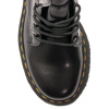 Dr. Martens Botki glany damskie skórzane Jadon Black czarne