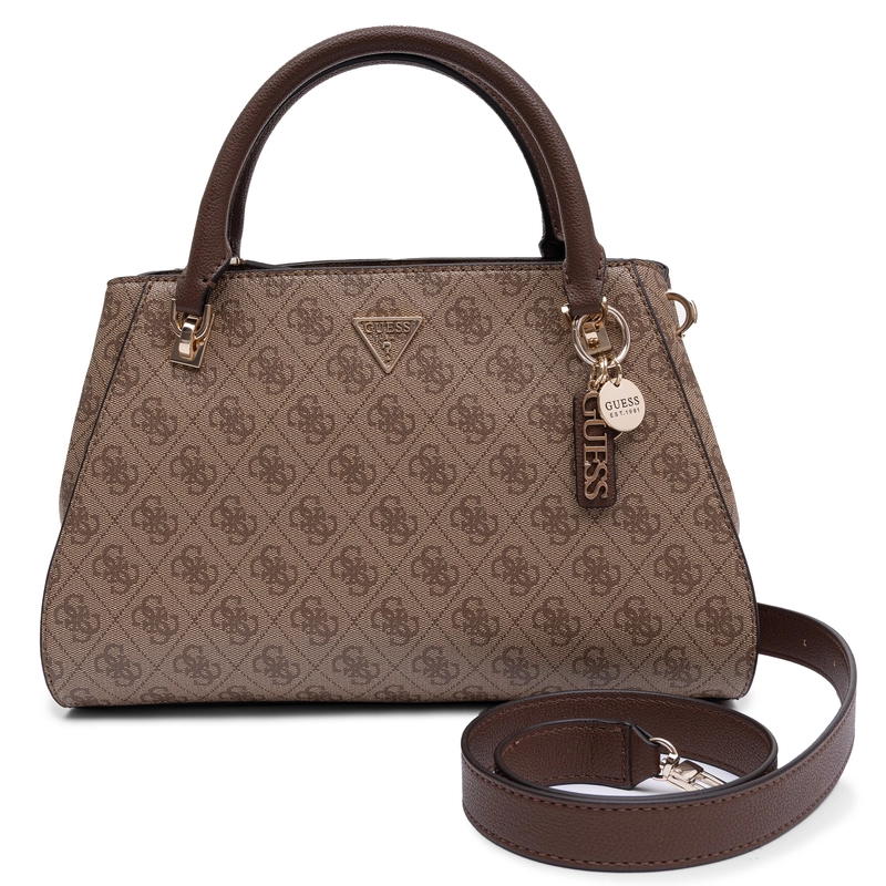 Guess Women's Classic Handbag With Logo Beige BG967207-LATTE