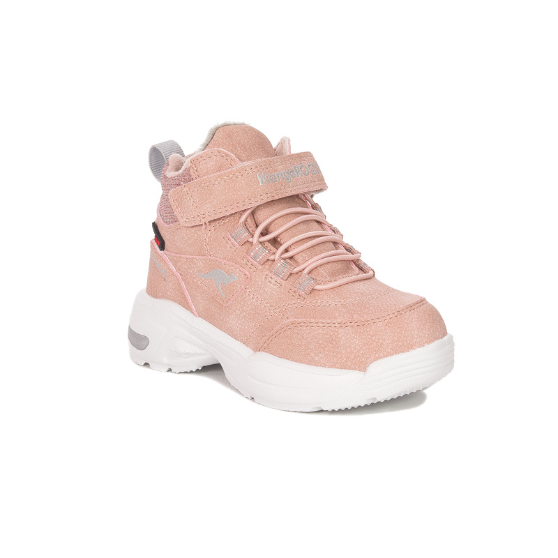 Botki dziewczęce Kangaroos 18789-6118 Dusty Rose/Silver