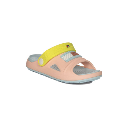 Tommy Hilfiger Kid's Slides Pink Yellow