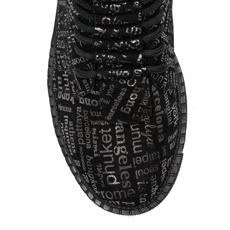 Artiker 49C0727 Black Silver Boots