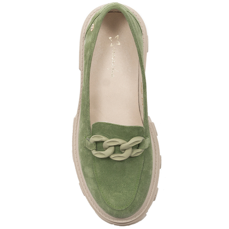 Maciejka 2850J-09/00-1 Green Flat Shoes