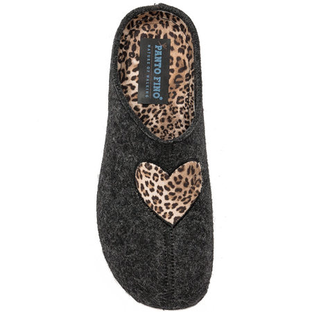 Panto Fino II267049 1830 Black/Brown Slides
