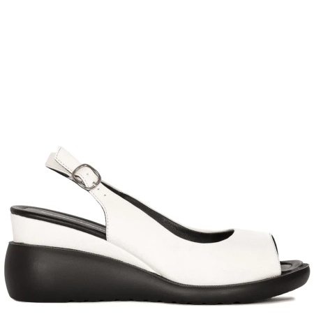 Sergio Leone Women's Sandals White