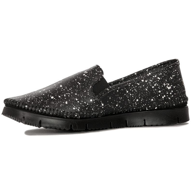 Maciejka Black with Dots Low Shoes
