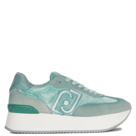 Liu Jo Sneakersy Damskie Na Platformie Turkusowe