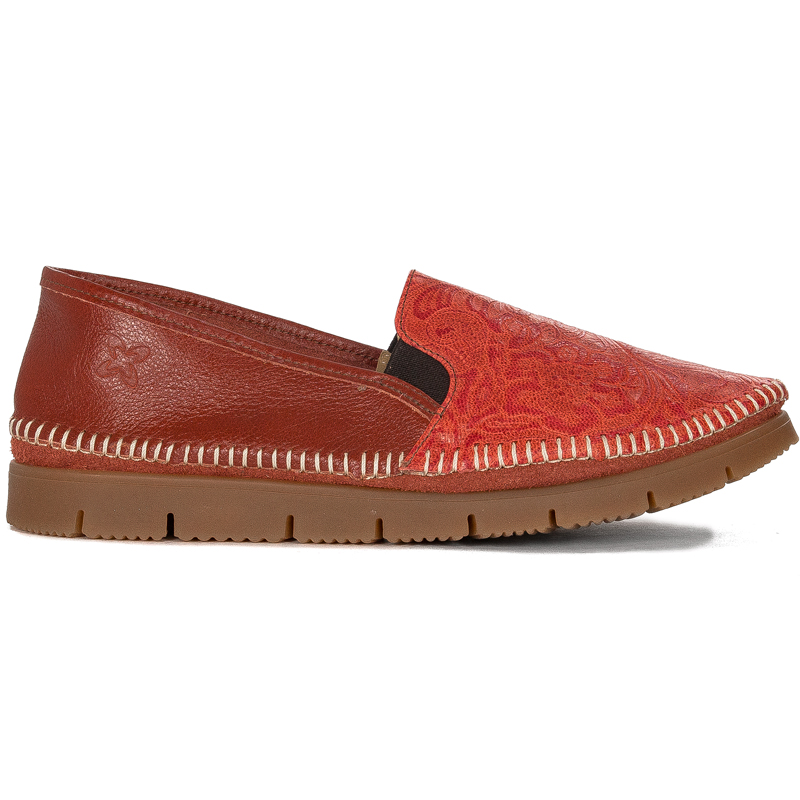 Maciejka Red Low Shoes
