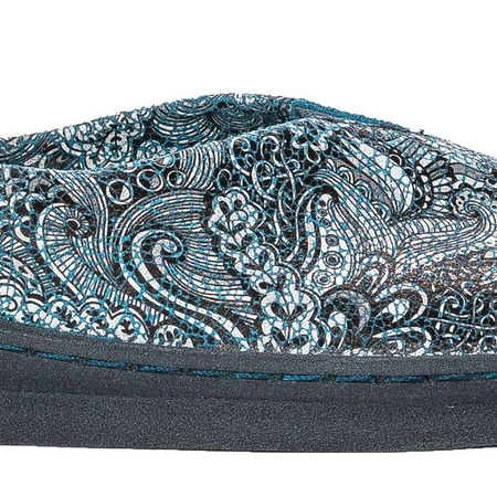 Maciejka 04078-54/00-0 Navy+Grey Flat Shoes