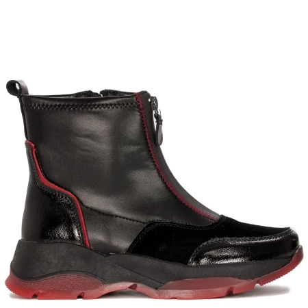 Filippo Botki damskie ocieplane black czarne