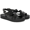 Sandały damskie Zaxy Freeze Sand Plat Fem Black Czarne