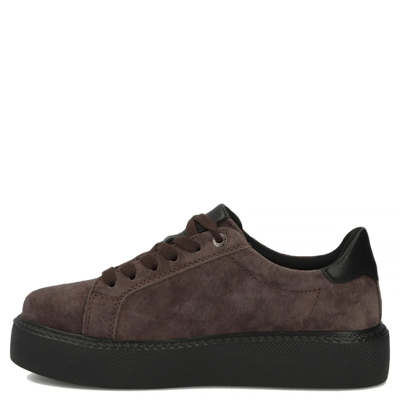 Filippo Skórzane Półbuty Sneakersy Na Platformie Brązowy DP6119-26-BR-BK