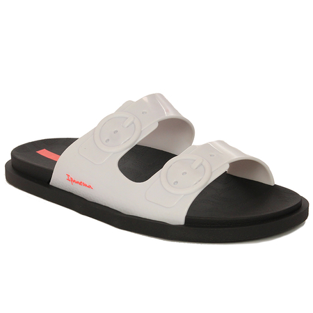Ipanema Follow Fem Black & White Women's Slippers